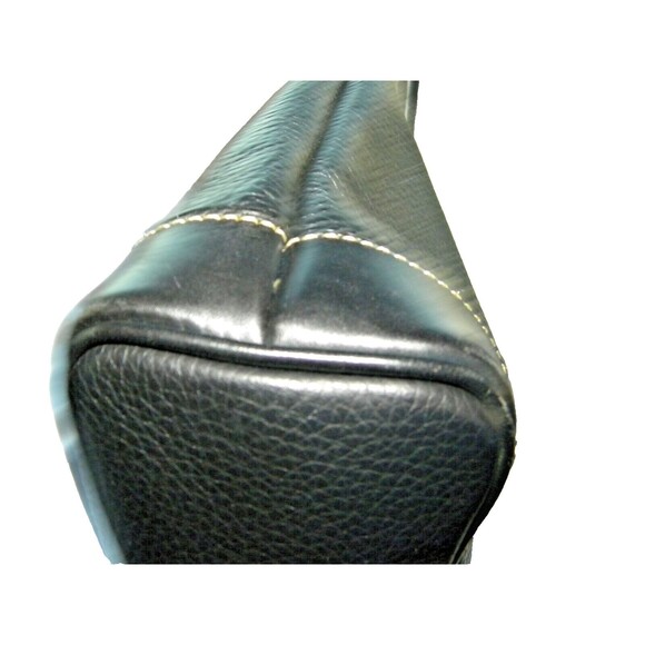 Dooney & Bourke Black Pebble Grain Leather Large Crossbody Shoulder Bag Purse - Picture 6 of 11